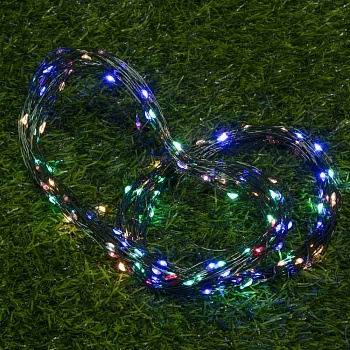 inbloom гирлянда нить росы на солн. батарее 20м, 200led, шампань, 2 реж, 2v120ma,1.2v1000mah от магазина Барс