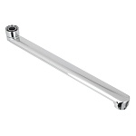 излив смесителя для ванны, плоский прямой, 30см, нерж. сталь