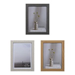 фоторамка, 15х20 см, "колос", пластик, 3 цвета, ladecor