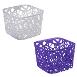 корзинка для хранения neo, curver, 19,2х19,2х14,4см, пластик, 2 цвета от магазина Барс