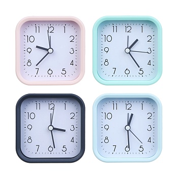 ladecor chrono будильник, 9,6x9,6x4 см, 1*аа, пластик, 4 цвета, арт.1