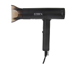 leben фен для волос, 2000 вт, 2 скорости, графитовый, матовое покрытие, концентратор интернет-магазин «Барс»