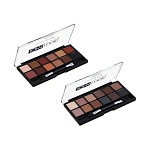 юниlook тени 12-ти цветные, 14 г, 2 тона, тв-12