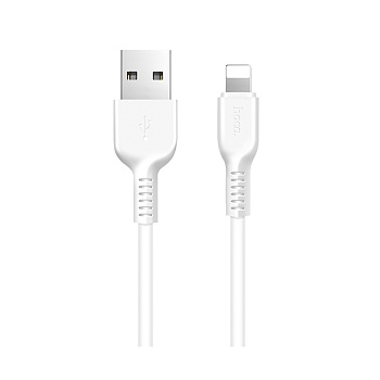 hoco. кабель для зарядки модель x20, usb-ip 3м, цвет: белый от магазина Барс