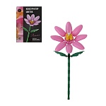 конструктор в виде цветка, 38-68 дет., abs, 8х3,5х13см, 4 вида интернет-магазин «Барс»