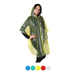 дождевик-пончо с капюшоном тм inbloom, 100х125см, пэ 20мкм, 5 цветов от магазина Барс