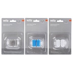 держатель настенный для инвентаря тм vetta, самоклеящийся, пвх, 3 цвета от магазина Барс