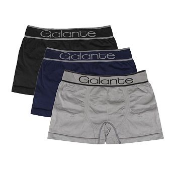 galante трусы-боксеры мужские классика, 90% полиамид, 10% спандекс, р-р 50/52 54/56, 3 цвета