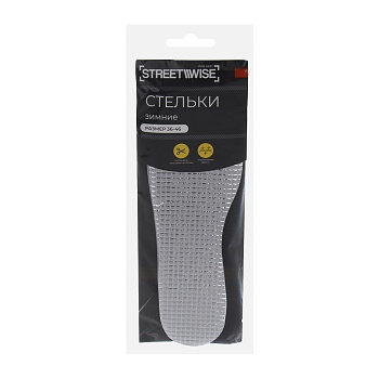 streetwise стельки универсальные зимние, основание фольга, войлок, р 36-46 от магазина Барс