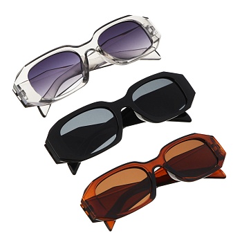 galante очки солнцезащитные, пластик, 142x36мм, 3 цвета, арт.24-7