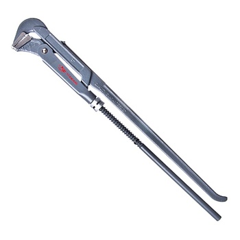 ключ трубный рычажный прямые губы, р-р 2" falco