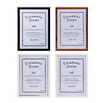 фоторамка, a4 (21x29,7 см), пластик, 4 дизайна