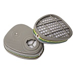 фильтр противогазовый 2шт/уп jeta safety для защиты от органических, кислых газов и аммиака abek1