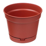 горшок mint 0,7л d12см, h9см c поддоном терракот от магазина Барс