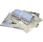 салфетка бязь, 40х40 см, техническая бесшовная цветная