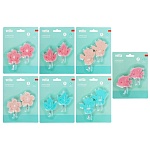 крючки самоклеящиеся тм vetta, сталь q195, полипропилен, акрил, 4 дизайна, 2шт от магазина Барс