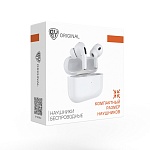 by наушники беспроводные tws space pods pro 2, внутриканальные, 25/200мач, bt 5.4, белый от магазина Барс