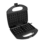 leben вафельница для бельгийских вафель, 1000 вт, пластик, нерж. сталь, антипригарное покрытие интернет-магазин «Барс»