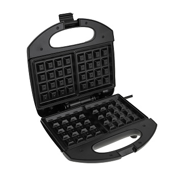 leben вафельница для бельгийских вафель, 1000 вт, пластик, нерж. сталь, антипригарное покрытие интернет-магазин «Барс»