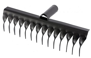 грабли усиленные, ширина 360 мм, 16 витых зубьев, тулейка 30 мм, б/ч от магазина Барс