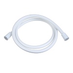 rain шланг для душа, 150см, 1/2"(имп)-1/2"(имп), пвх, латунь, антитвист, белый