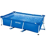 intex бассейн каркасный rectangular frame 300x200х75см 3834л, 28272np