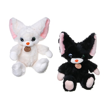 игроленд игрушка мягкая "котя", 35 см, полиэстер, 2 дизайна