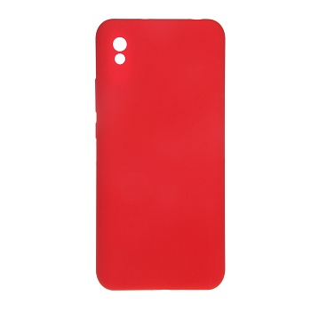 by чехол для смартфона цветной, xiaomi redmi 9a, красный, силикон от магазина Барс