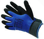 перчатки утепленные покрытые латексом в два слоя gward freeze fl синий, l 