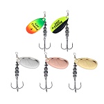 блесна вращающаяся "комета" тм azor fishing, №4, 8 гр, 5 цветов