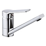 rain смеситель для раковины цитрин, низкий излив 13см, керам. картридж 35мм, латунь, хром