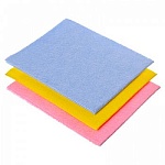 салфетка вискоза, 3шт/уп,30х38см vеtta  90г/м, 3 цвета  