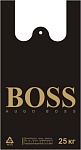 пакет "майка" пнд 30*55 boss черный /1000