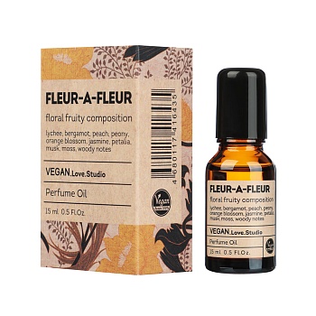 парфюмерное масло vegan.love.studio, fleur-a-fleur, 15 мл