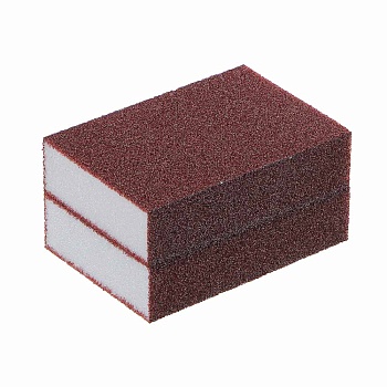 губки для удаления накипи и ржавчины тм vetta, 2 шт, 10х7х3см, поролон, абразив