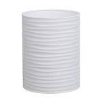 стакан для ванной комнаты тм vetta тренто, пластик, pp, белый, 7,5х7,5х10см от магазина Барс
