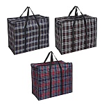 сумка хозяйственная тм vetta шотландка, 60х50х30см, 90л, до 12кг, полипропилен, 3 цвета от магазина Барс