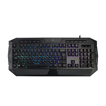 by игровая клавиатура проводная мембранная kalkan full size iso, 114 кл., rgb, 2м от магазина Барс