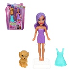 игроленд кукла 9 см с питомцем, abs, pp, 9,5х2,5х12,5 см, 4 дизайна интернет-магазин «Барс»