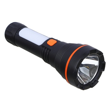 фонарь рабочий тм ермак, xpe+7led, 4 режима, 600мач, пластик, 165х55х55 мм, зарядка usb