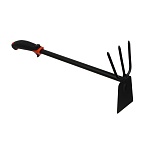 inbloom мотыга садовая удлиненная, 49х6х18см, pp, tpr, металл от магазина Барс