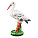 Фигура садовая Аист малый 39x30см, гипс