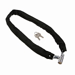 замок велосипедный тм by sport, цепь, 100х5см, металл, черный от магазина Барс