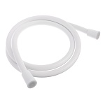 rain шланг для душа, 150см, 1/2"(имп)-1/2"(имп), пвх, латунь, антитвист, белый