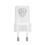 сетевое зарядное устройство by mini 30вт gan,usb-c, usb-a, qc,pd,pps,110-240в,50-60гц,пластик,белый от магазина Барс