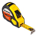 рулетка 5м х 19мм, магнит., 3 фиксатора,обрезин.корпус ермак