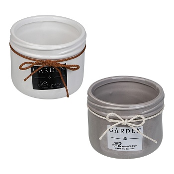 кашпо тм inbloom, 8,5х10,5см, керамика от магазина Барс