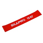 silapro фитнес-резинка, 30х5х0.07 см, нагрузка 15 кг, латекс