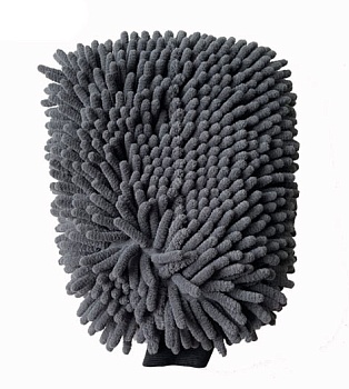 варежка для автомойки из синели, 150 гр, 18х28 см, hxxn15001