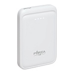 forza аккумулятор мобильный, 5000 мач, 1xusb-a, 1xusb-c, 10w, 2a, пластик, белый от магазина Барс
